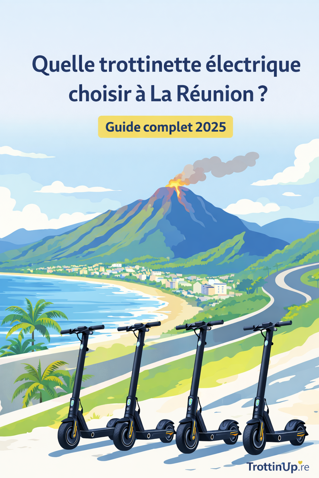 Quelle trottinette électrique choisir à La Réunion ? Guide complet 2025