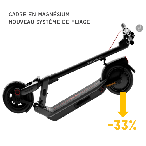 Segway E3 E Noir, Gris 25 km/h