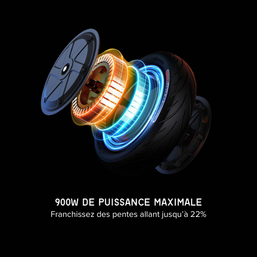 Ninebot F2 Pro E II eclairage avant LED 2.5W