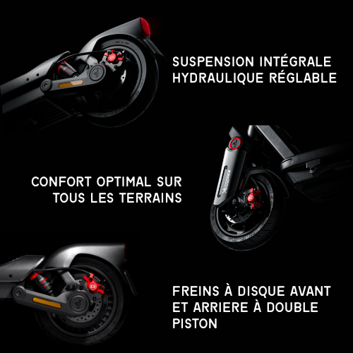 Segway MAX G3 E Noir 25 km/h 12,75 Ah