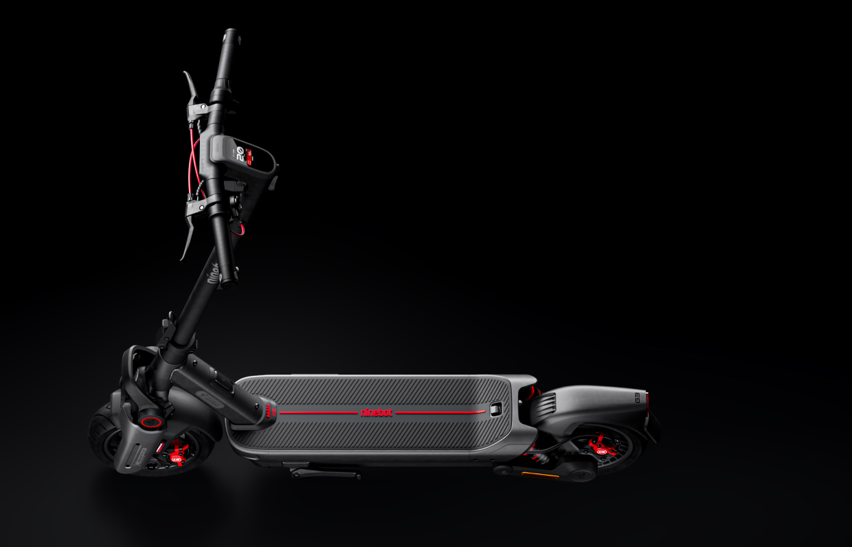 Trottinette électrique Ninebot Max G3 E - Vue de Dessus - TrottinUp La Réunion

